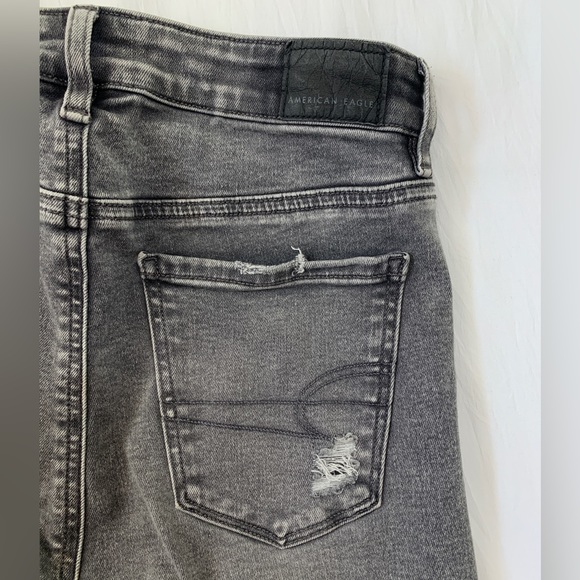 AE Next Level High-Waisted Distressed Jegging - Picture 5 of 6